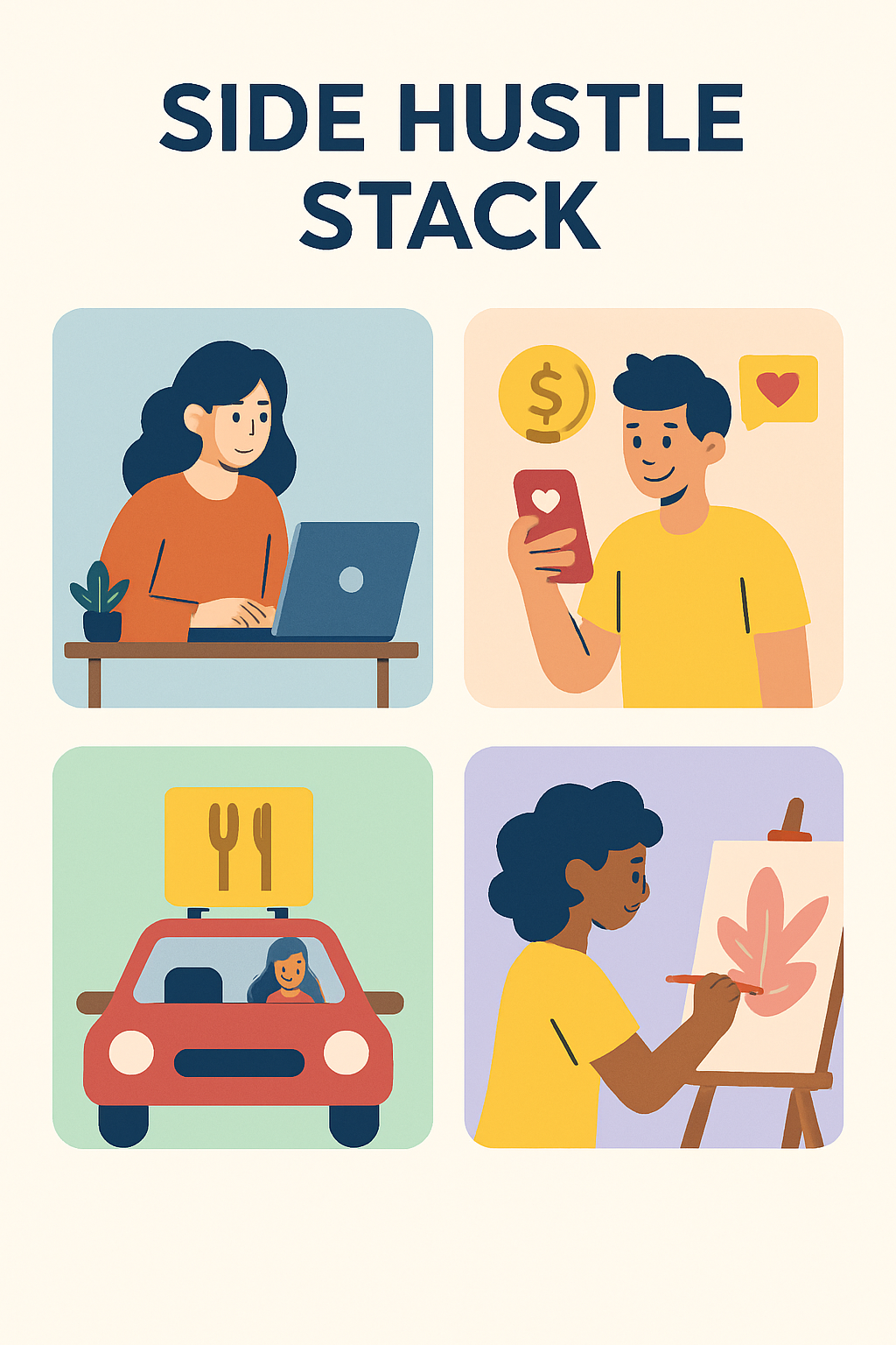 découvrez le concept de side hustle stack en français, une approche innovante pour optimiser vos revenus en combinant plusieurs projets d'activités parallèles. apprenez comment diversifier vos sources de revenus grâce à des stratégies efficaces adaptées à vos compétences et à votre emploi du temps.