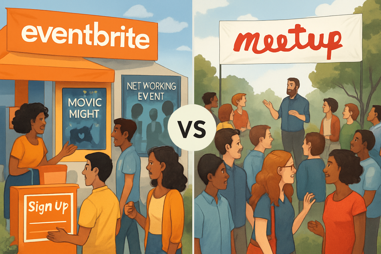 découvrez une analyse comparative entre eventbrite et meetup, deux plateformes populaires pour organiser des événements. explorez leurs fonctionnalités, avantages et inconvénients pour choisir celle qui répond le mieux à vos besoins d'organisation d'événements.