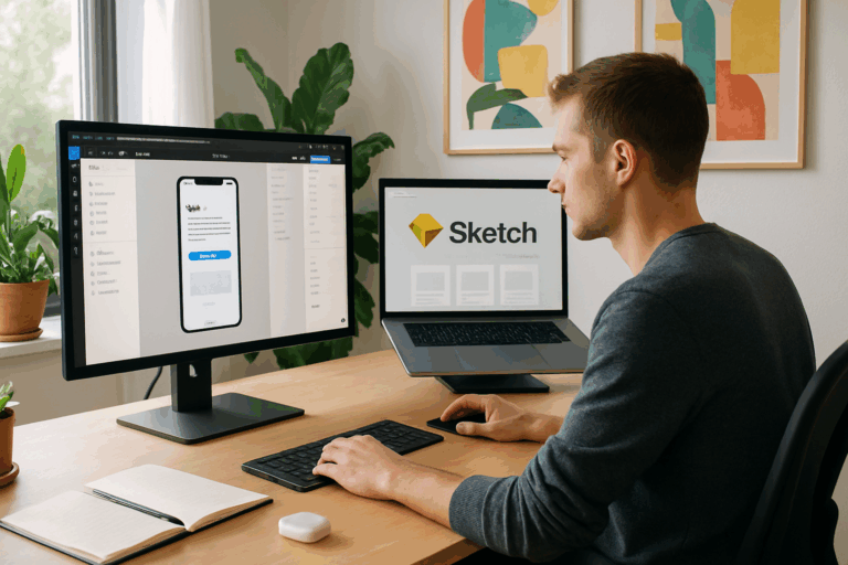 découvrez notre comparaison approfondie entre figma et sketch, deux des logiciels de design ui/ux les plus populaires. quel outil convient le mieux à vos besoins ? analyse des fonctionnalités, de la collaboration en temps réel et des avantages de chacun pour vous aider à faire le bon choix.