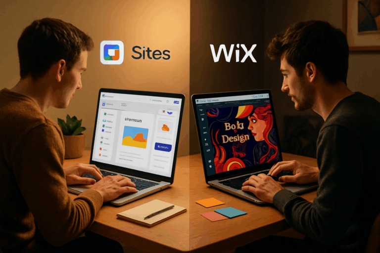 découvrez notre comparaison détaillée entre google sites et wix, deux plateformes populaires de création de sites web. choisissez la meilleure option pour votre projet en fonction de la facilité d'utilisation, des fonctionnalités, et des besoins spécifiques de votre site. trouvez votre solution idéale dès maintenant !