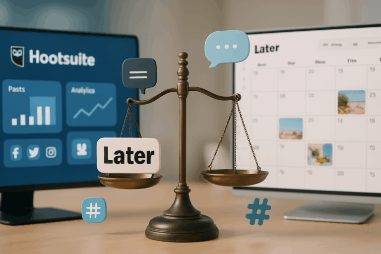 découvrez les différences entre hootsuite et later dans notre guide comparatif. choisissez la meilleure plateforme de planification des réseaux sociaux pour optimiser votre stratégie et gagner du temps dans la gestion de vos comptes.