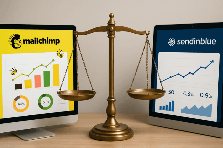 découvrez notre comparatif détaillé entre mailchimp et sendinblue pour déterminer quel outil d'emailing offre les meilleures performances. analyse des fonctionnalités, de la facilité d'utilisation et des tarifs pour vous aider à faire le choix idéal pour vos campagnes email.