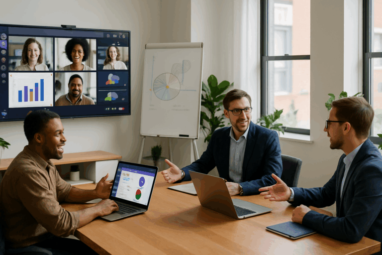 découvrez les différences entre microsoft teams et zoom dans notre comparatif détaillé. analysez les fonctionnalités, la convivialité et les avantages de chaque plateforme de visioconférence pour choisir celle qui répond le mieux à vos besoins professionnels et personnels.
