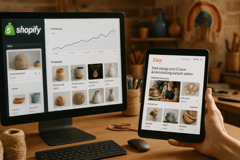 découvrez notre comparatif détaillé entre shopify et etsy pour la vente de produits artisanaux. analysez les avantages, les inconvénients et choisissez la solution la plus efficace pour votre boutique en ligne.