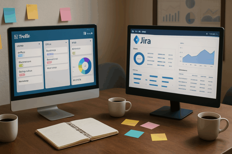 découvrez dans cet article une comparaison détaillée entre trello et jira, deux des meilleures applications pour la gestion de projet agile. apprenez laquelle des deux répond le mieux à vos besoins en termes de fonctionnalités, flexibilité et choix d'équipe, afin de maximiser votre productivité.